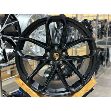 Диск литой PORSCHE 5593 D22 11.5/9.5 5X130 ET52/ET45 71.6 Satin Black