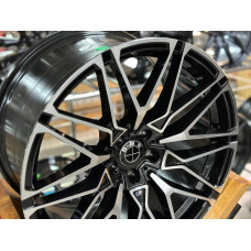 Диск литой BMW 818M K0295 D20 9/10.5 5X112 ET35/ET40 66.6 Black Machined Face