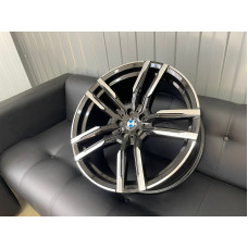 Диски литые BMW 808M 5511 R20 5x112  9/10.5 ET30/40 66.6 Black Machined Face