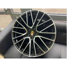 Диски литые PORSCHE 0261/5351 R21 5x130 10 ET46 71.6 Gloss Black Machined