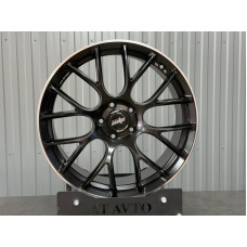 Диски литые RAYS G16 4099 R19 5x114.3 8.5 ET40 73.1 MATT BLACK+MACHINED LINE+MILLING WORDS