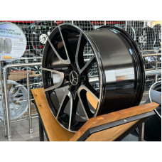 Диски литые MERCEDES AMG 5450 R19 5x112 8.5/9.5 ET40 66.6 Black Face